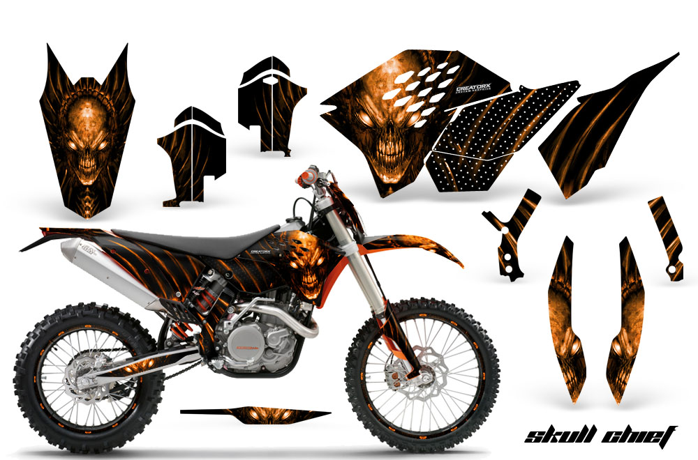 KTM C5 Skull Chief Orange NPs Rims